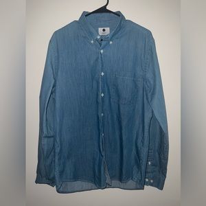NWT NNO7 mens L button down